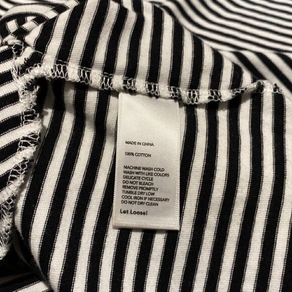 Kate Spade Saturday Striped Shift Dress 100% Cotton - Picture 7 of 10